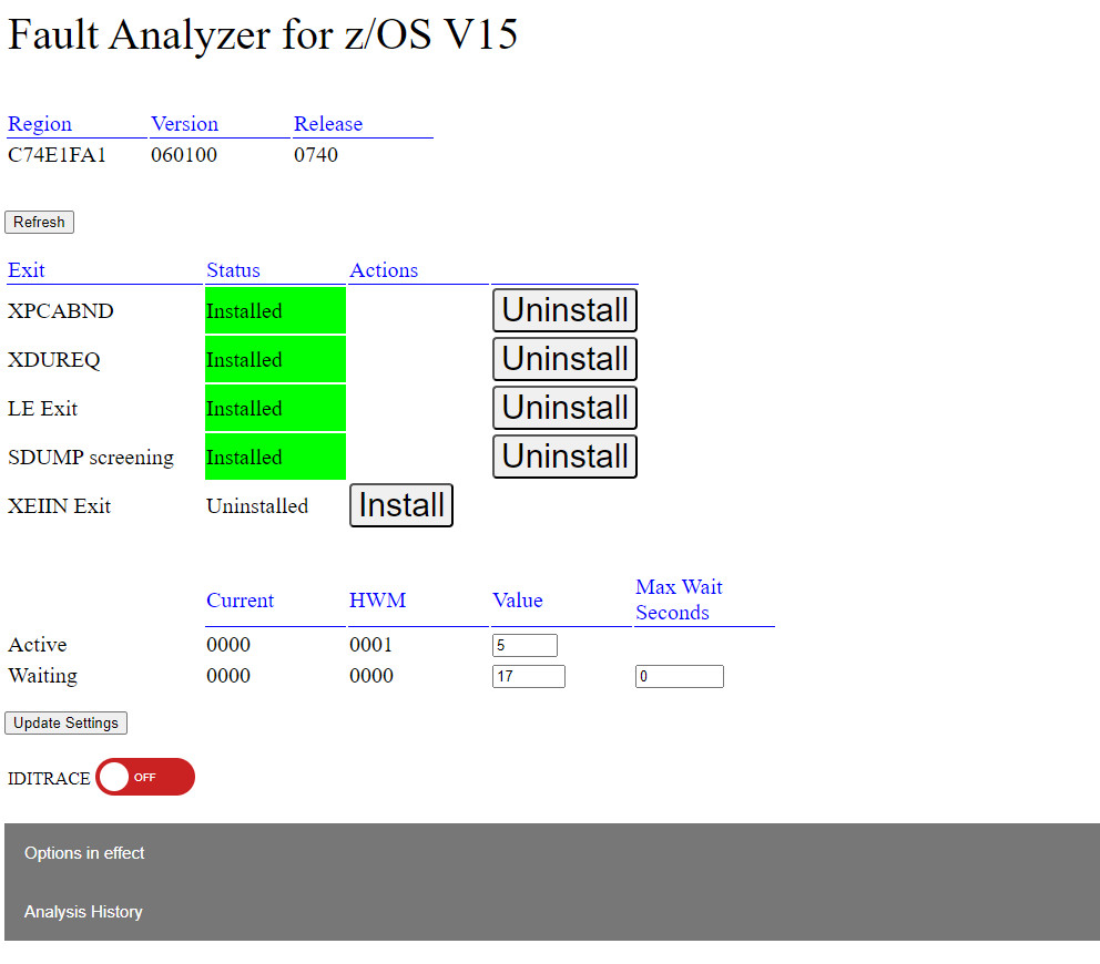 CICS Web トランザクション