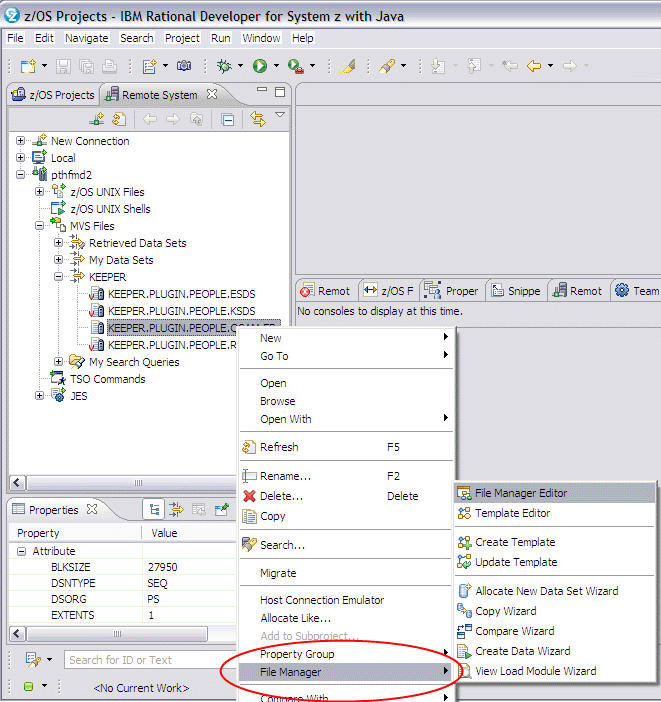 File Manager related functions