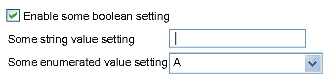 Widget GUI