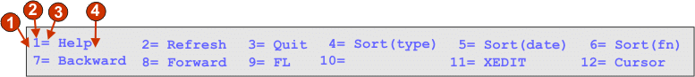 Example of function key component
