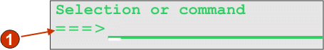 Example of command line component