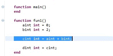 The screen capture shows the original code.