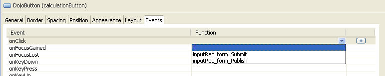 The menu shows two available functions.