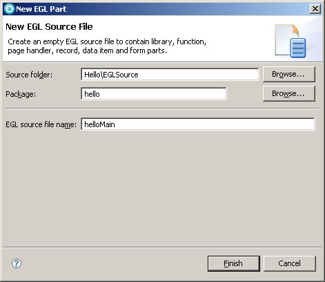 New EGL Source File window filled in