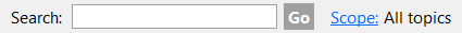 Search scope link