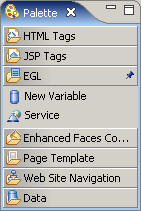 Picture of the Palette view