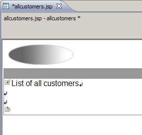 Appearance of page