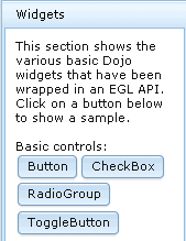 Example of the Claro theme