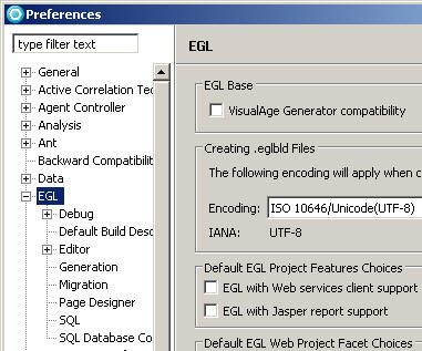 Picture of the preferences window