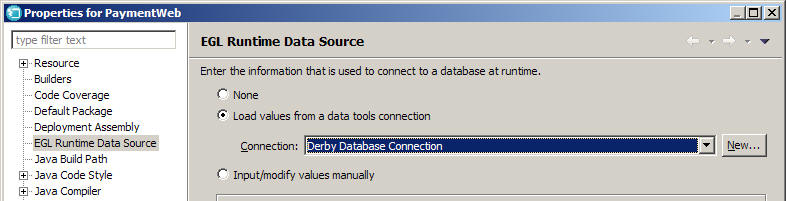 The connection is available in the display.