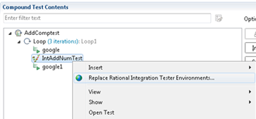 Replace Rational Integration Tester Environments