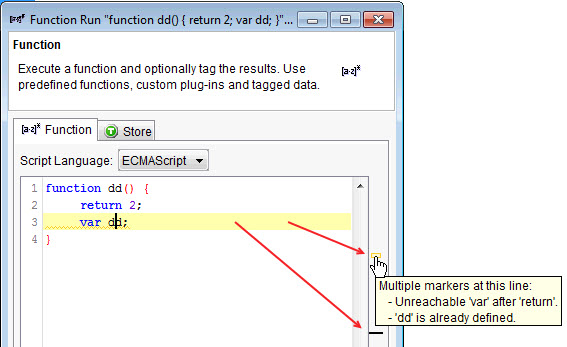 Editor annotation