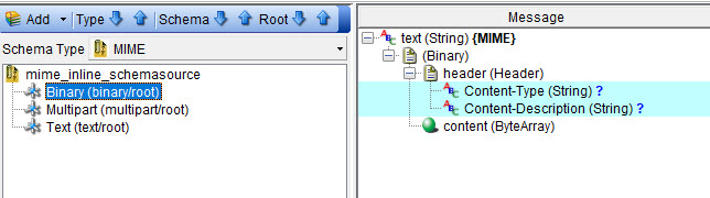 Image of the message for binary root