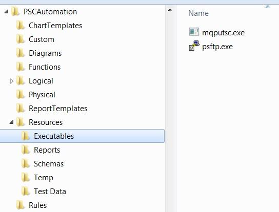 Executable structure