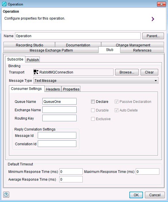 image of the operation screen showing the consumer settings.