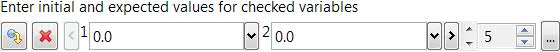 Multiple values edition area