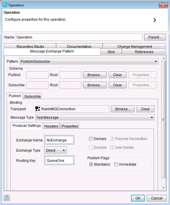 Image of the MEP page of the file tranport.