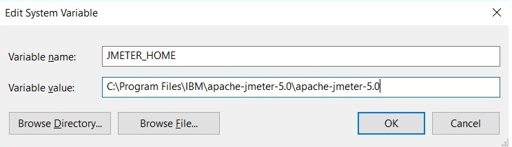 Setting JMeter Variable