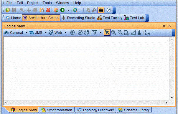 Image of the Logical View window.