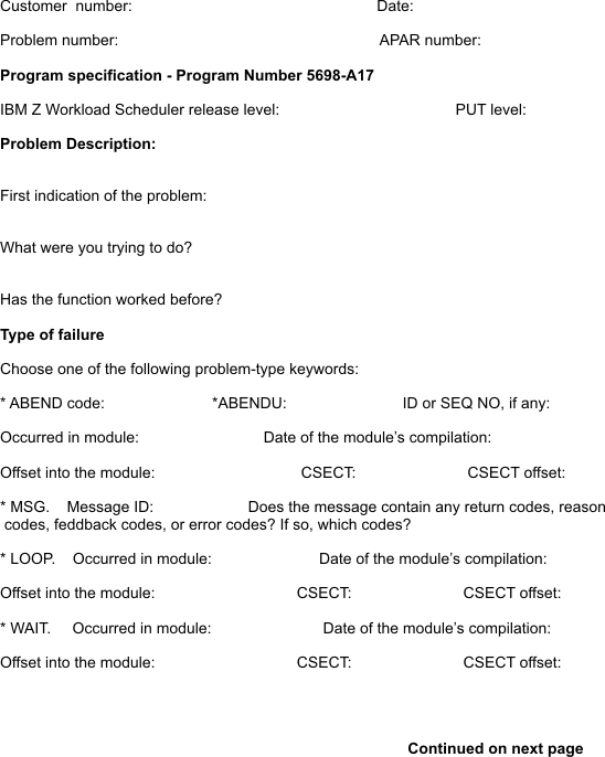 Figure showing the first part of the problem description sheet